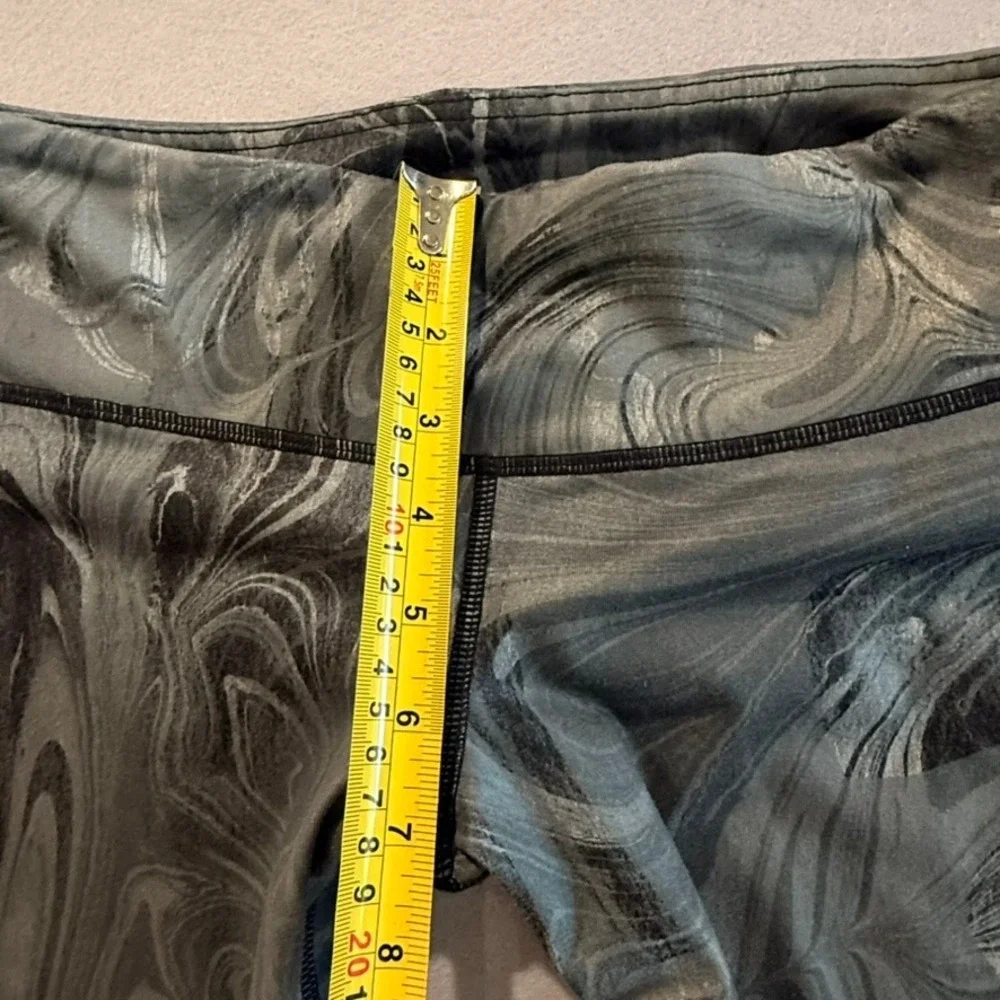 Alo Yoga Women Sz S Airbrush Full Length Legging Marble Gray